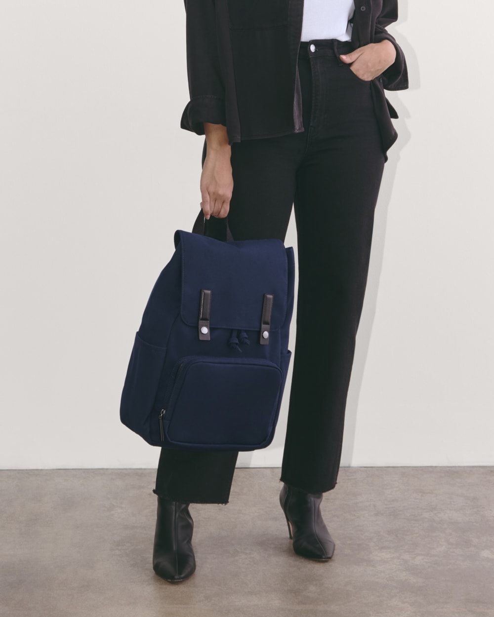 The Canvas Backpack | Navy - Image 7