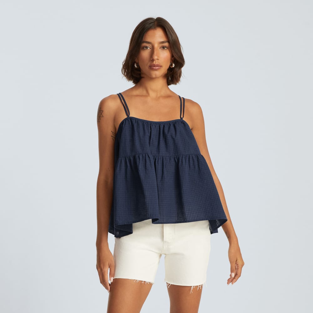 The Billow Cami | Navy - Image 2