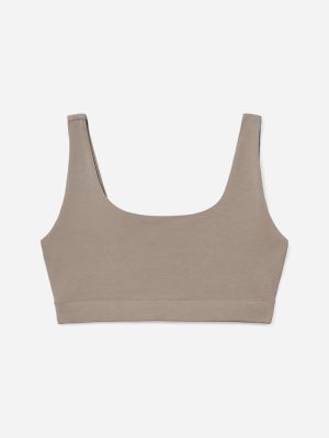 The Cotton Tank Bra | Burnt Sugar