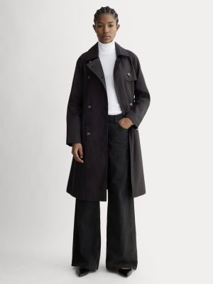 The Modern Trench Coat | Black
