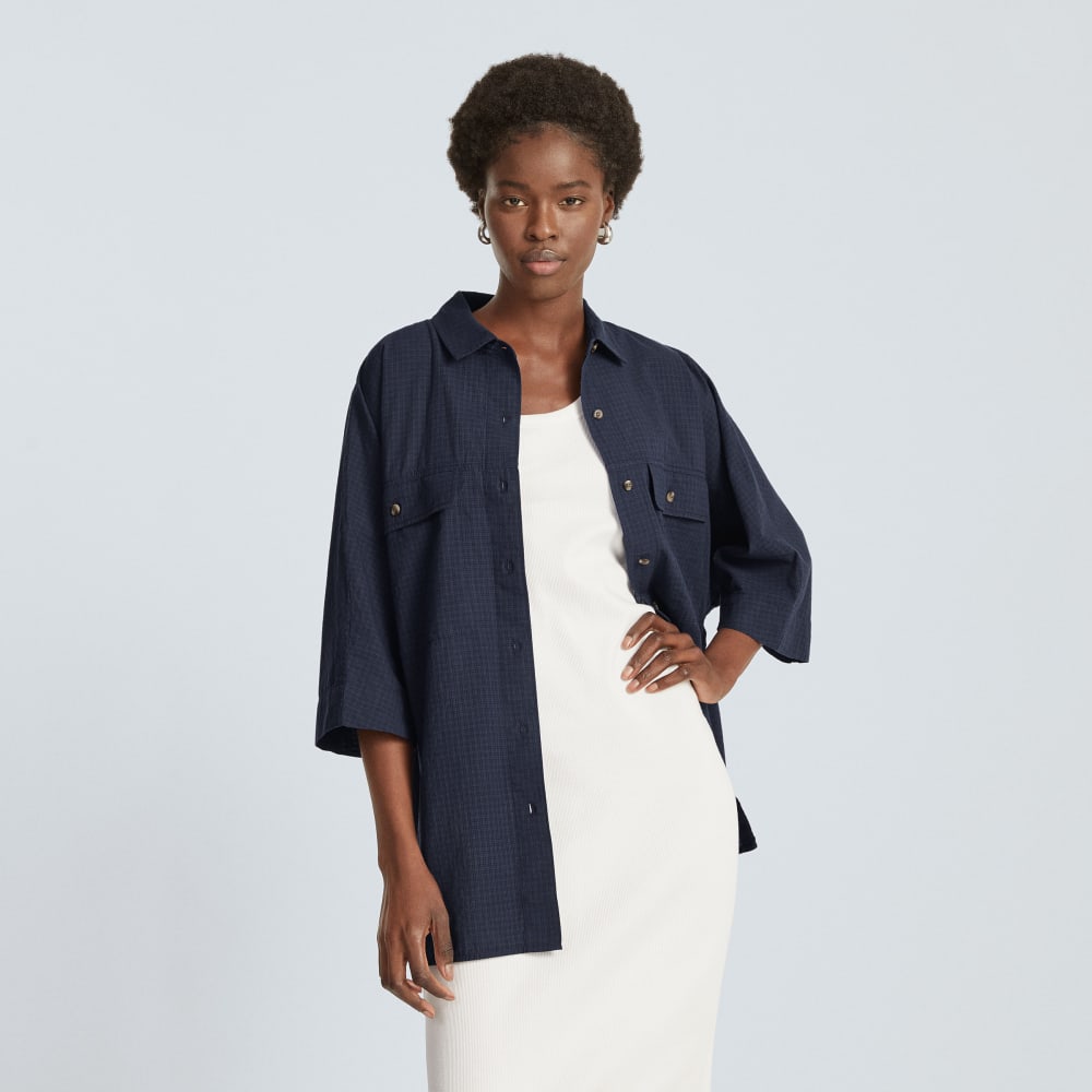 The Cotton Tourist Shirt | Navy - Image 2