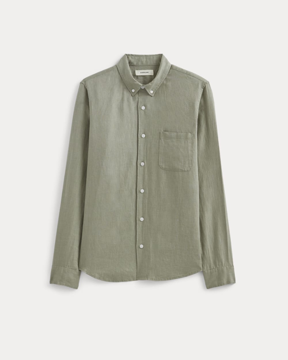 The Classic Shirt in Linen | Sage Green - Image 2