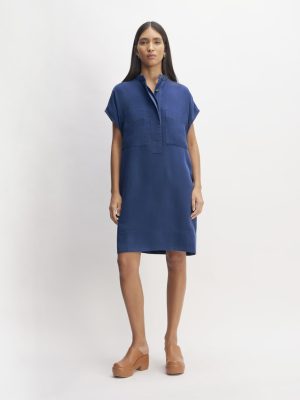 The TENCEL? Easy Workwear Dress | Bellwether Blue