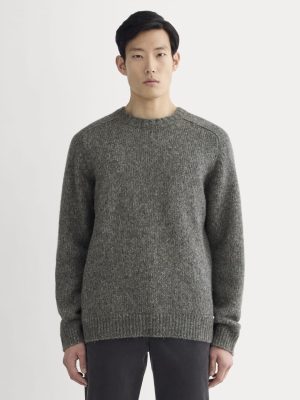 The Cloud Crewneck Sweater | Heather Charcoal