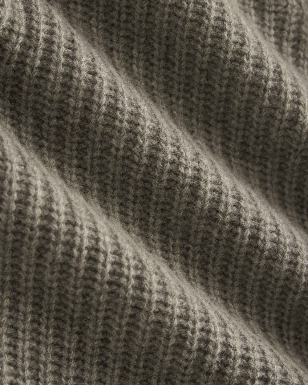 The Half-Zip Sweater in Luxe Merino | Heather Soft Taupe - Image 6