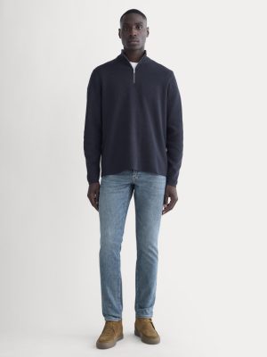 The Selvedge Slim-Fit Jean | Mid Indigo