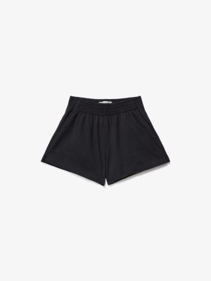 The Retro Jersey Short | Black