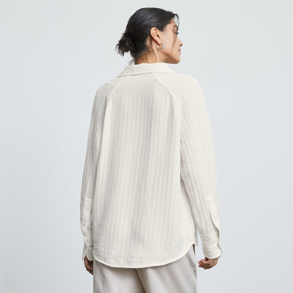 The City Stripe Shirt | Bone - Image 3