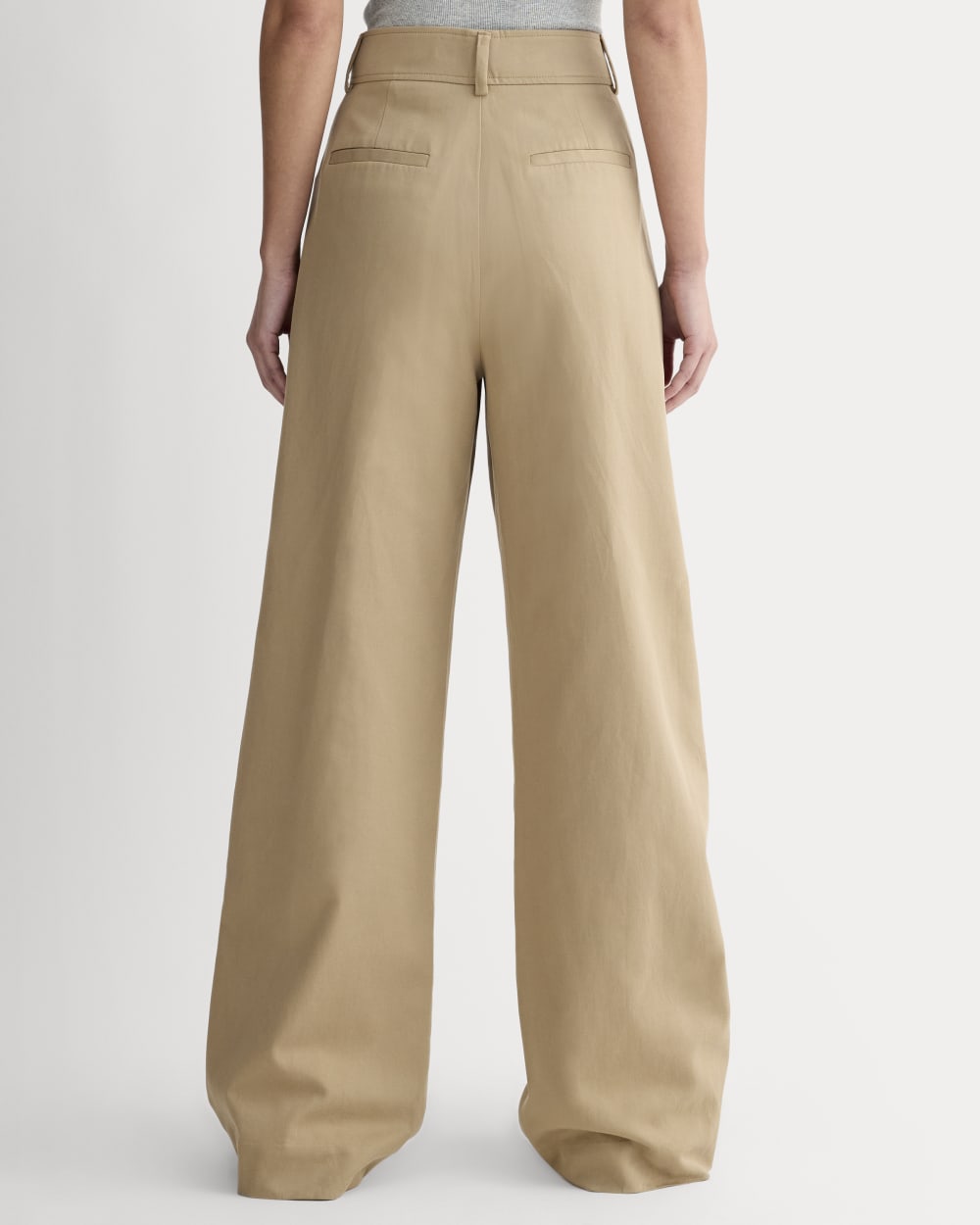 The Draper Pleated Pant in Buttersmooth | Ash Brown | 30 Inseam - Image 5
