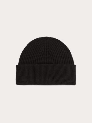 The Waffle Beanie | Black