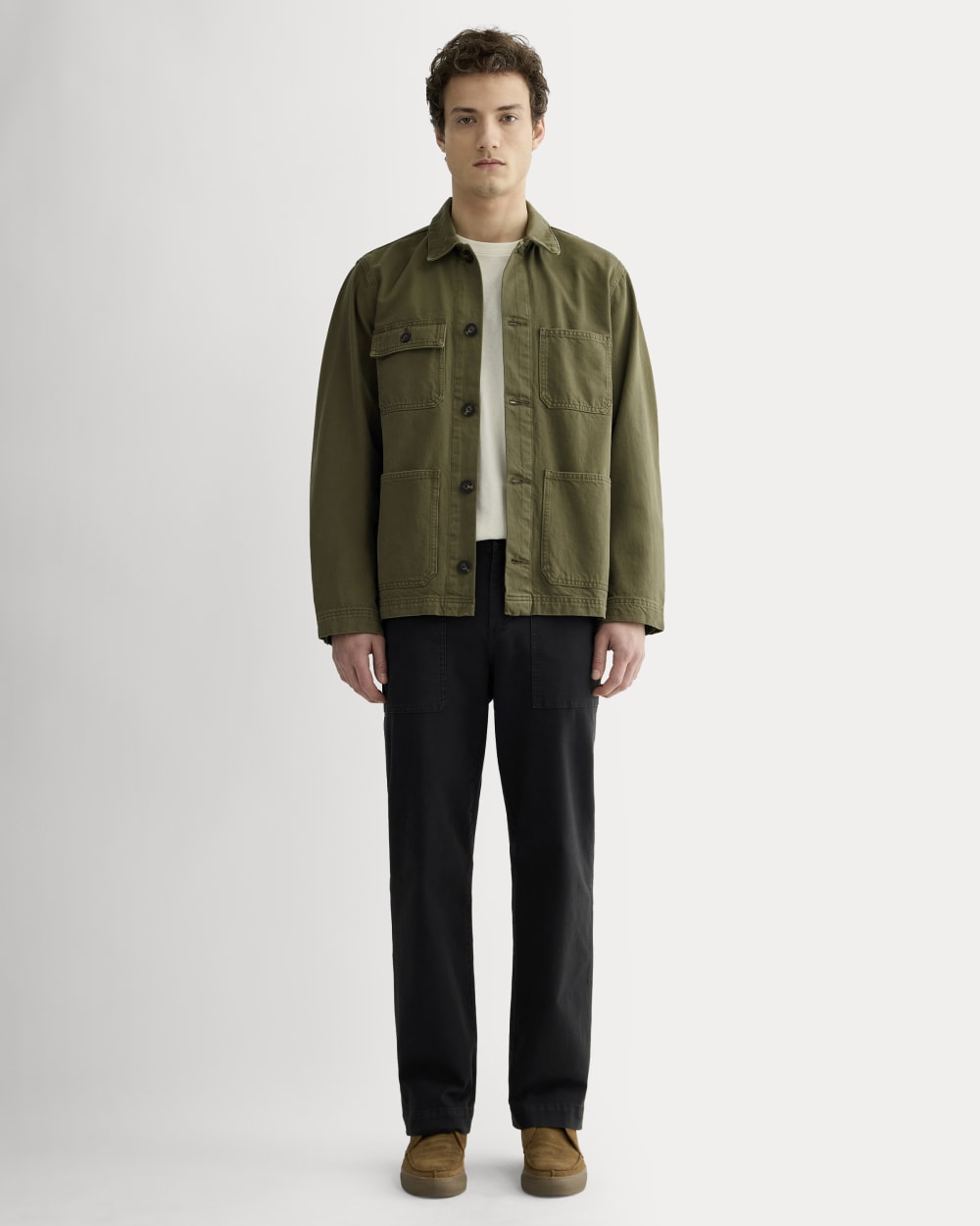 The Denim Utility Jacket | Garment-Dyed Kalamata - Image 3