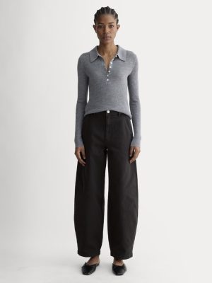 The Utility Curve Pant | Black