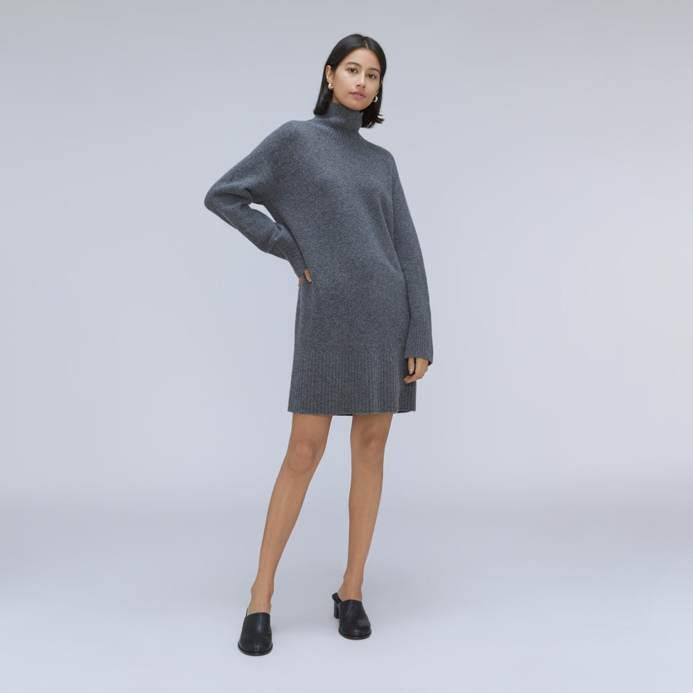 The Cozy Stretch Turtleneck Dress | Marin - Image 6