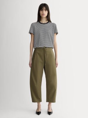 The Easy Barrel Pant | Olive