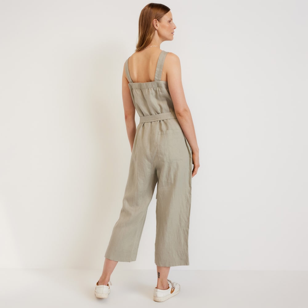 The Linen Jumpsuit | Seagrass - Image 4