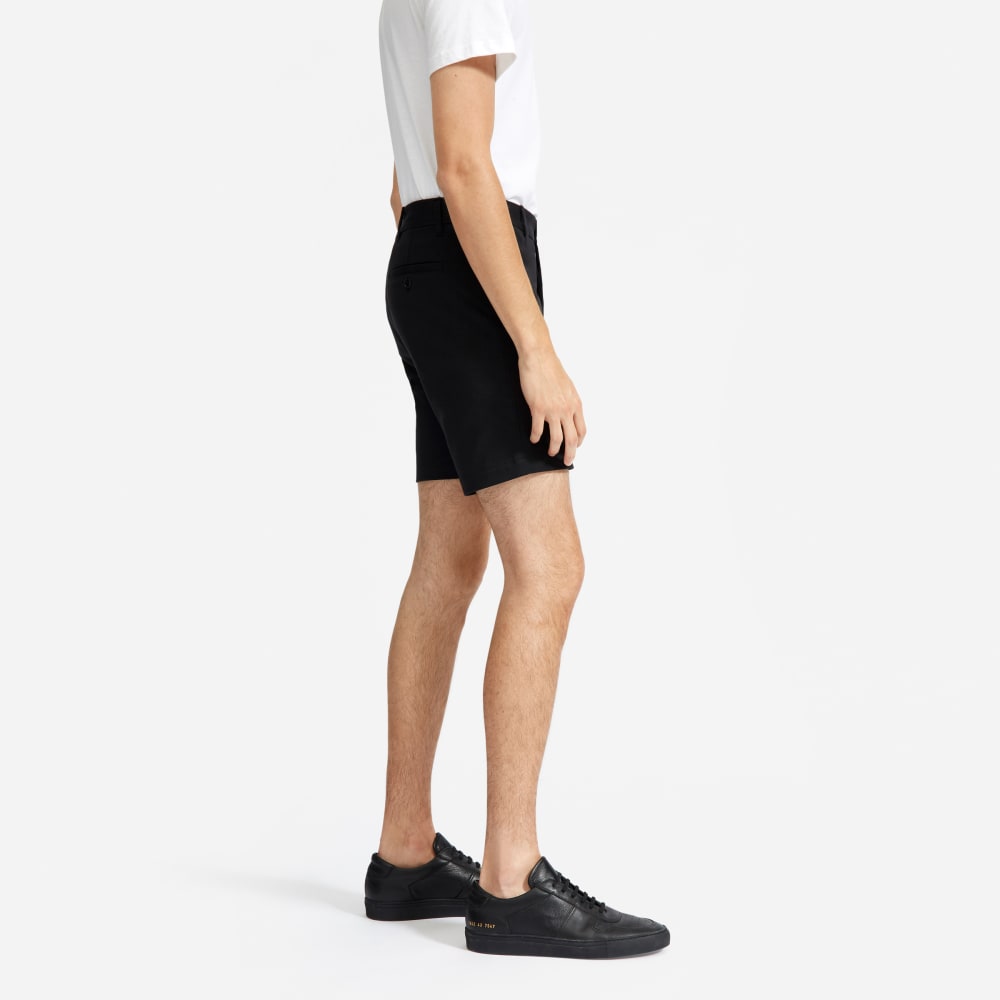 The 7 Slim-Fit Performance Chino Short | Black - Image 5