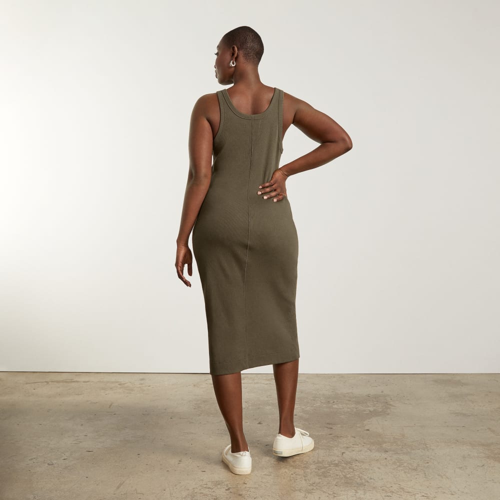 The '90s Rib Dress | Beech - Image 3