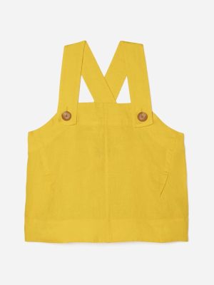 The Apron Linen Tank | Super Lemon