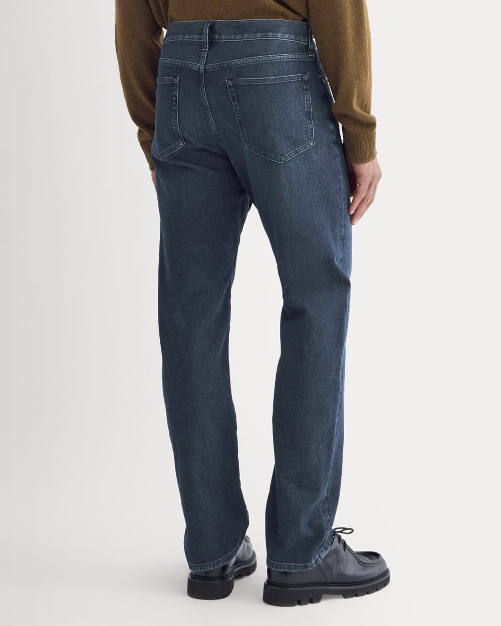 Straight-Leg Stretch Jean | Dark Indigo - Image 5