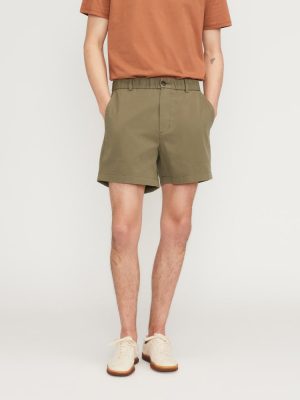 The Pull-On Performance Chino 5 Short | Kalamata
