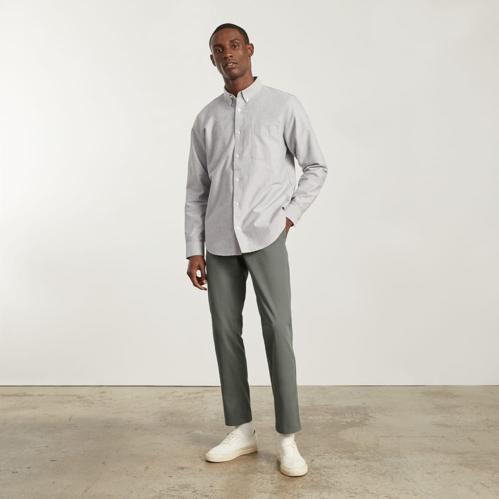 The Performance Chino | Uniform | Pewter Green | Slim