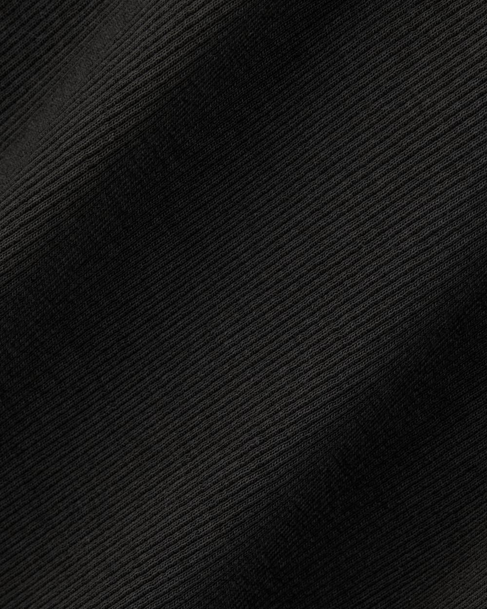 The Luxe Rib Long-Sleeve Scoop-Neck Tee | Black - Image 7