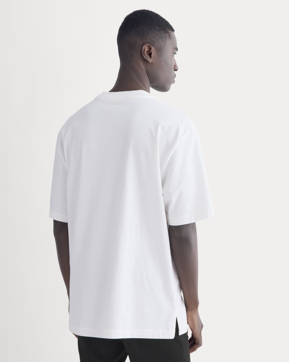 Oversized Classic Tee | White - Image 5