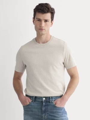 Classic Tee | Heathered Oatmeal