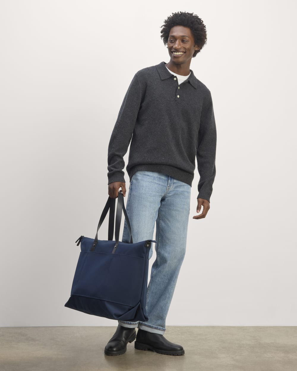 The Canvas Weekender | Navy - Image 2