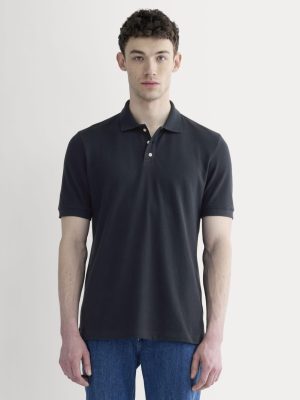 The Pique Polo | Deep Navy