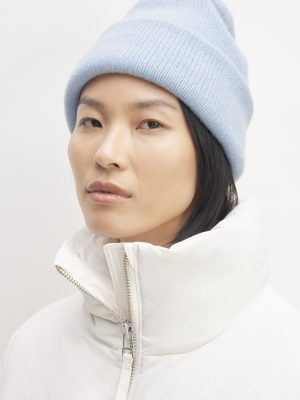 The Good Merino Wool Beanie  | Chambray Blue
