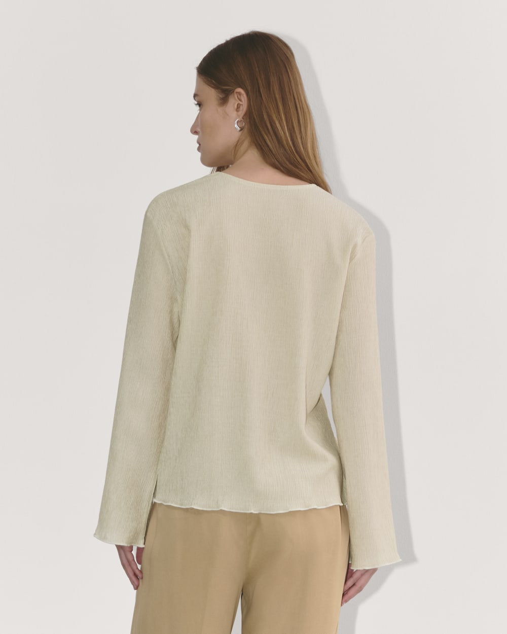 The Crinkle Long-Sleeve | Sandshell - Image 5