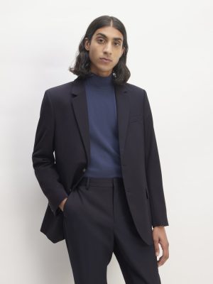 The Italian Wool Jacket | Navy