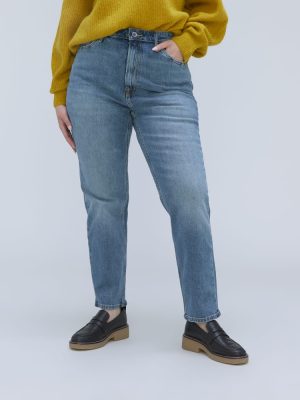 The Cheeky Hourglass Jean | Worn-In Mid Blue | 26.5 Inseam