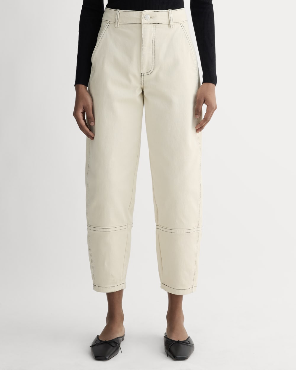 The Utility Barrel Pant | Natural | Regular - Image 3
