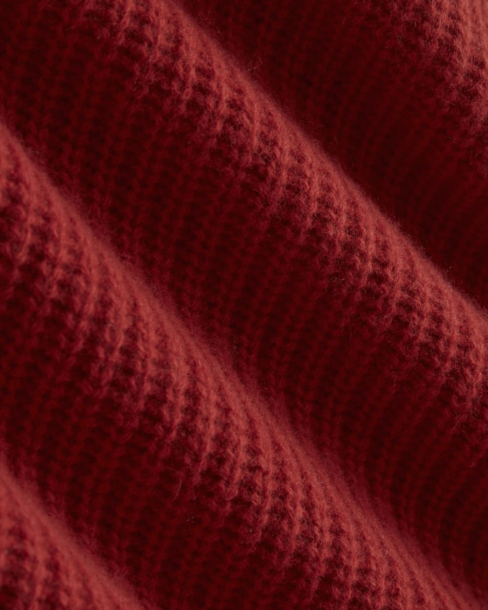 The Half-Zip Sweater in Luxe Merino | Berry Red - Image 6