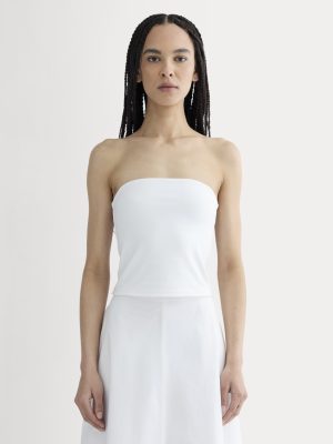 The Form Tube Top | White