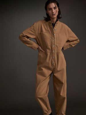 The Canvas Organic Cotton Coverall | Cappuccino
