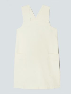 The Cross-Back Apron Mini Dress | Canvas