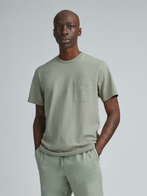 The Premium-Weight Pocket Tee | Uniform | Seagrass