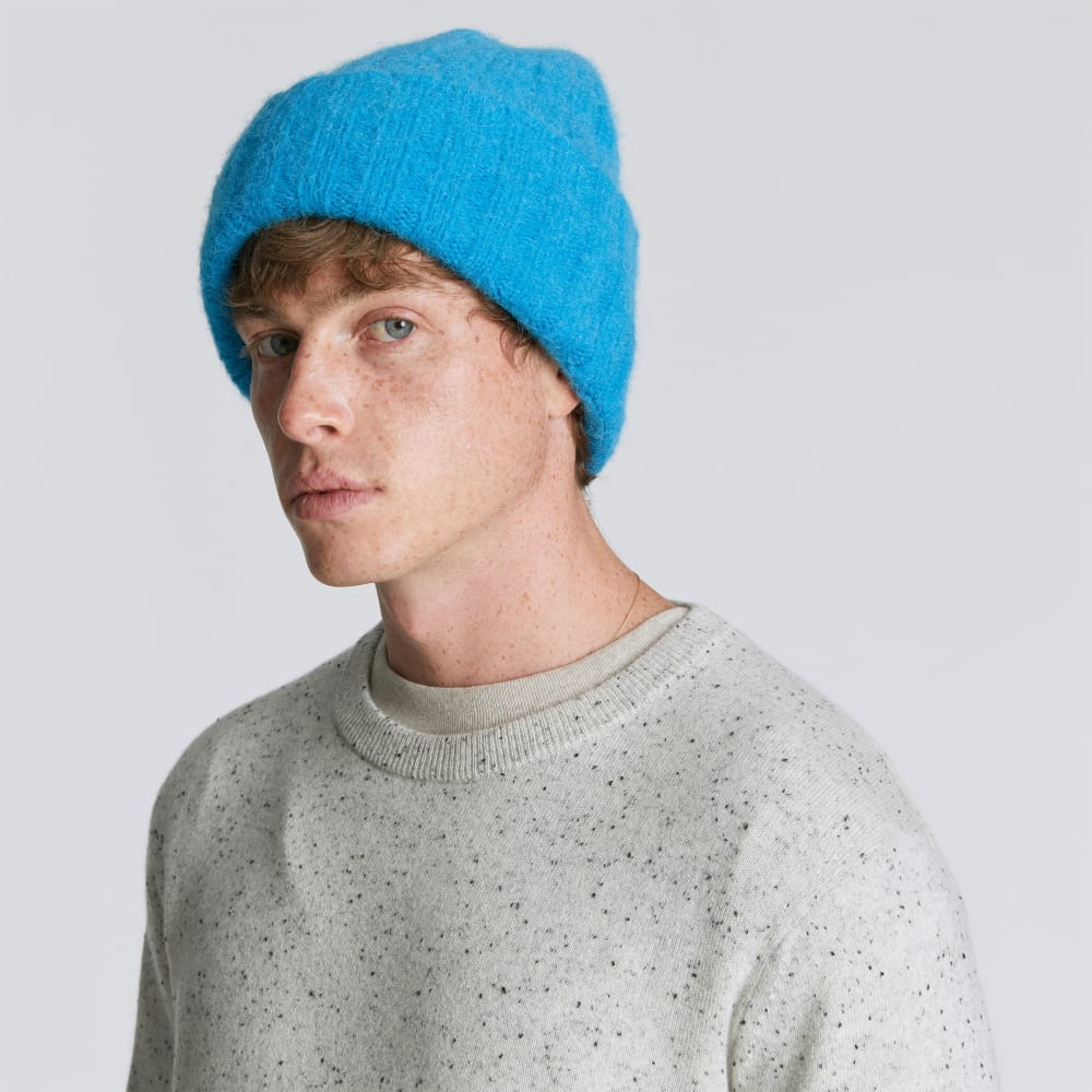 The Alpaca Beanie | Horizon Blue - Image 5
