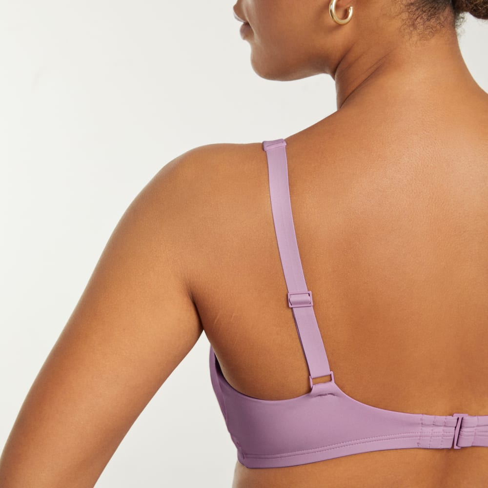 The Square-Neck Bikini Top | Lilac - Image 4