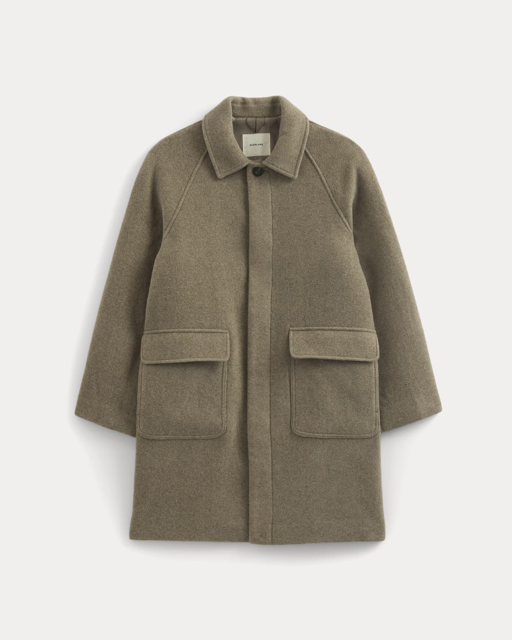 ReWool Car Coat | Heather Taupe - Image 2