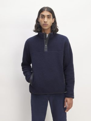 The ReNew Fleece Pullover | Navy