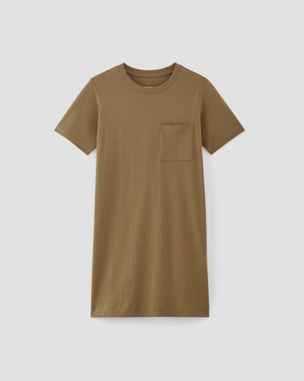 The Organic Cotton Weekend Tee Dress | Toasted Coconut - Image 2