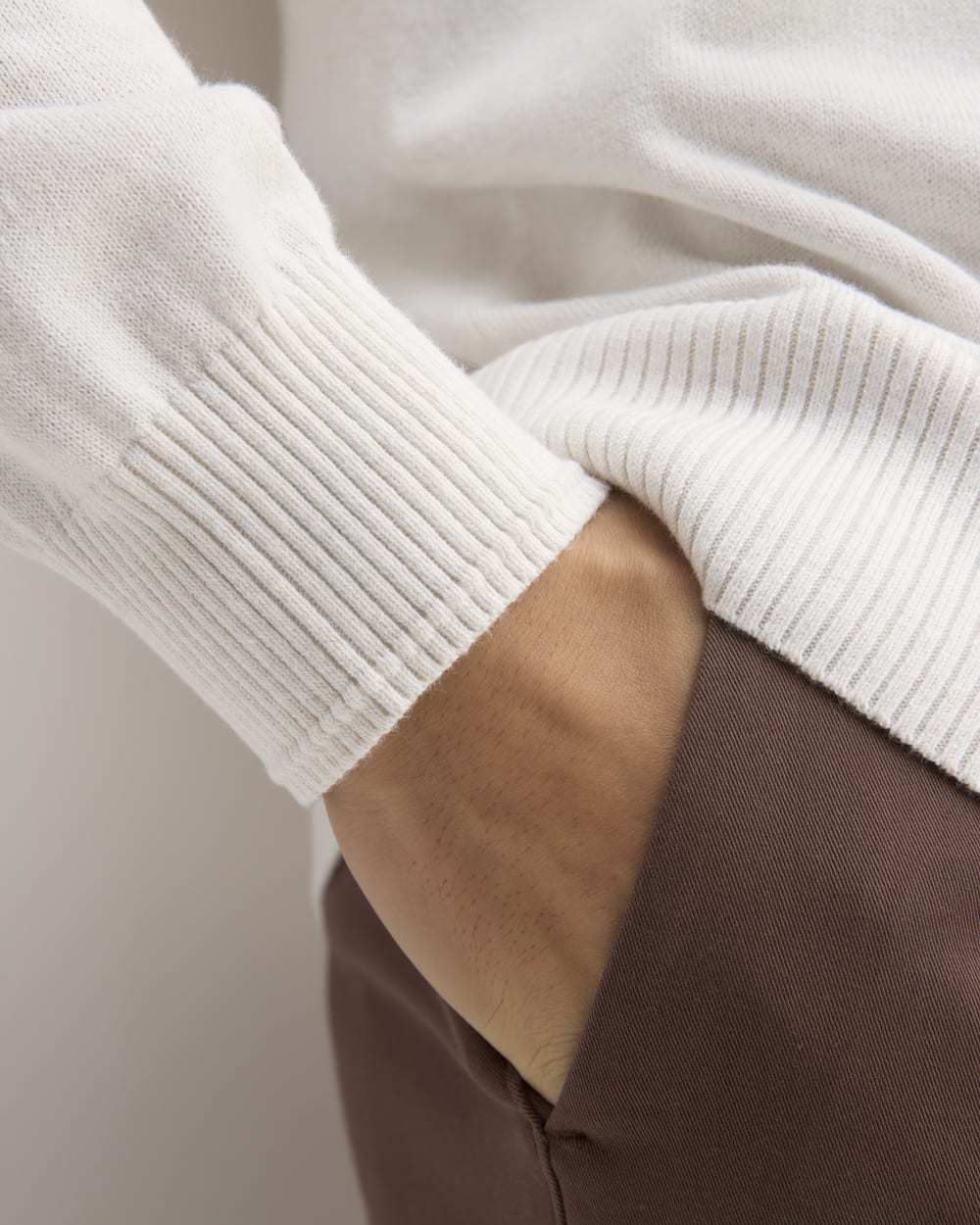 The No-Sweat Sweater | Uniform | Heathered Canvas - Image 5