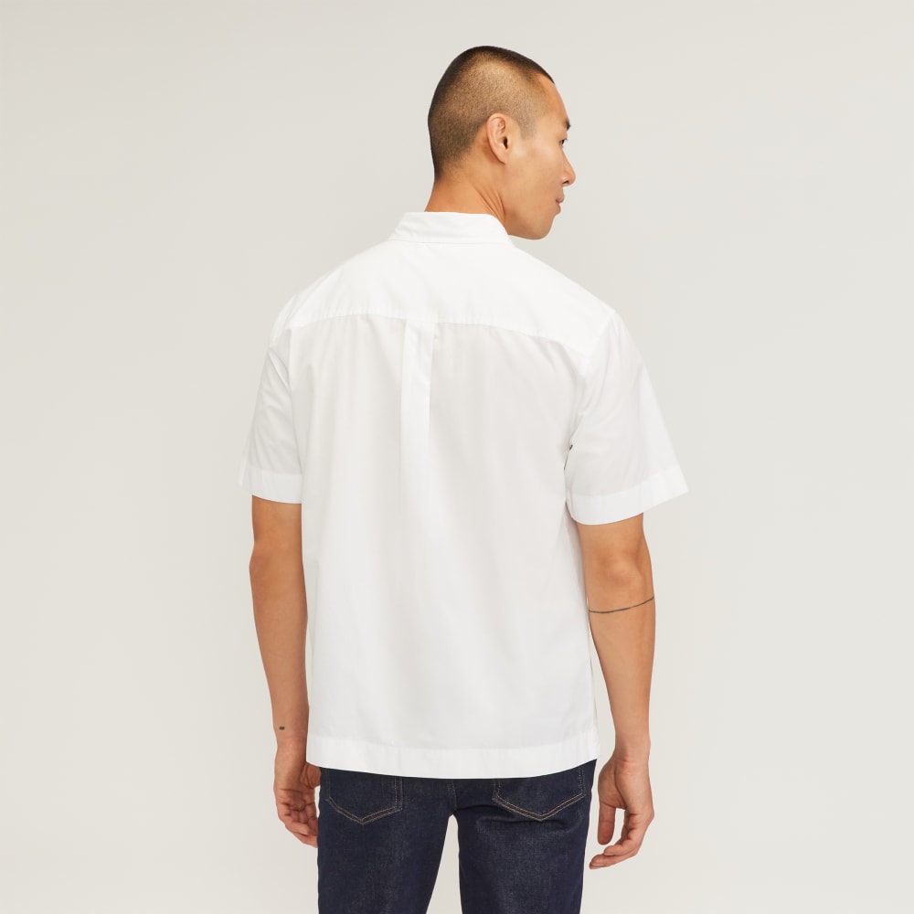 The Poplin Short-Sleeve Shirt | White - Image 3