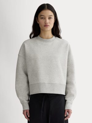 Luxe Fleece Sweatshirt | Heathered Grey