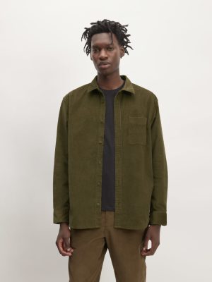 The Relaxed Corduroy Shirt  | Beech