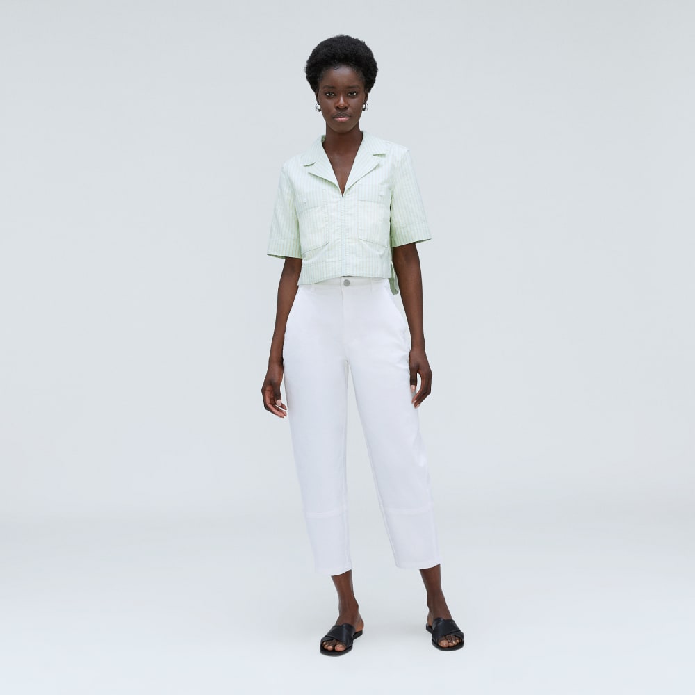 The Oxford Popover | Apricot Tan / Spray - Image 5